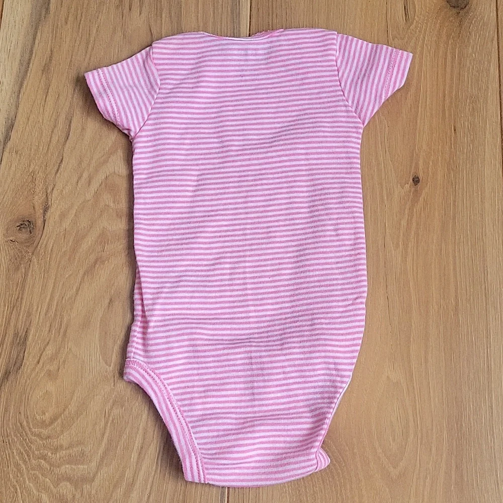 *3/$15* Carter's 3M Baby Girl Short Sleeve Bodysuits 4pcs
